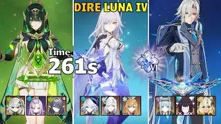 C2 Nefer & C2 Skirk & C3 Neuvillette - Dire Stygian Onslaught Luna IV Genshin Impact
