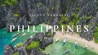 Philippines in 4K | Breathtaking Drone Footage of Islands, Beaches & Tropical Landscapes
