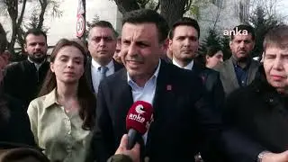 CHP İstanbul İl Başkanı Özgür Çelik, açıklama yapıyor | İstanbul