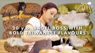 Yes Chef! | Meet the 20yr old Bagel Boss with a Taiwanese Twist 🥯🍵 @jiababa88