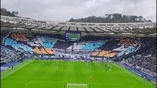 C'mon guys ⚪️🔵 Lazio-Napoli coreografia ❕️