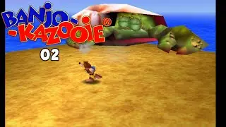 Banjo-Kazooie (First Playthrough) Part 2 - The Beach Episode