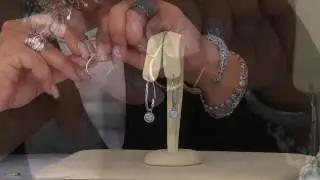 Sterling Silver Roman Glass Threader Earrings by Or Paz on QVC