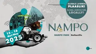 Willem van AgriMag gesels met Piet van Mobi Lodge by NAMPO 2025