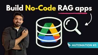 No Code Automation to Build RAG apps