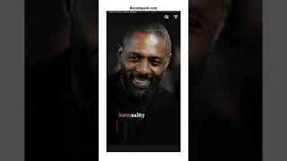 Idris elba Wiki, Age, GF, Biography, and More... #shorts #biography #celebrity