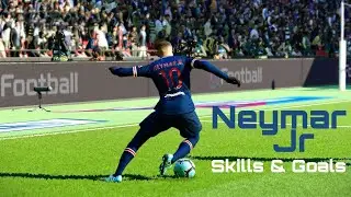 Neymar Jr . Skills and goals compilation // Pes 20 // Perennial Boot