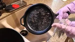 Chainmail Cast Iron Cleaner