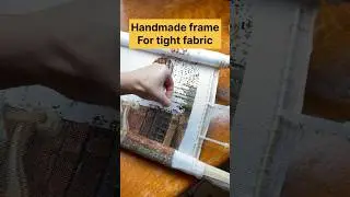 Handmade frame for #crossstitch