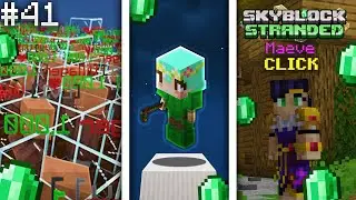 Grind 40H D'ENDGAME Garden Et Villageois !! Let's Play Stranded #41 Hypixel Skyblock [FR]