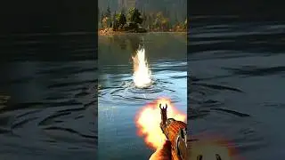 Far Cry 5: AK-47 Water Physics | #ASMR #farcry5  #shorts