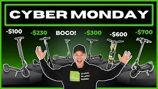 TOP 10 Cyber Monday Electric Scooter Deals 2022 (Selected From 80+ DEALS)