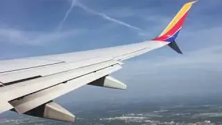 Southwest Airlines 737-800 Takeoff from Indianapolis
