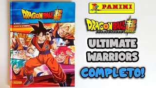 ÁLBUM COMPLETO DRAGON BALL SUPER ULTIMATE WARRIORS / PANINI 2022 / MÉXICO