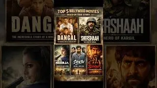 Top 5 Bollywood Movies Based on True Story #shorts