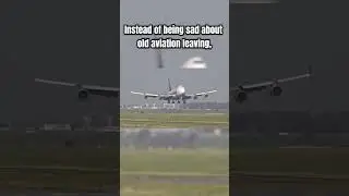 A new era of aviation is coming ✈️ #747 #butterlanding #avgeek #aviation