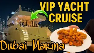 Dubai VIP Yacht Cruise | Full Luxury Tour Experience | Vip Cruise Through Marina in Style 
