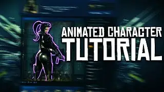 Animated Character/Static Image Animation Artwork Showcase Tutorial