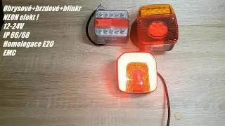 WAS W145/1089 LED koncov&eacute; světlo