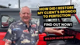 How Did I Restore My Client's Bronco to Perfection Find Out Now! #bronconation #broncorestoration