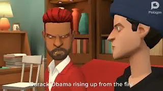 Evil Barack Obama grounds Vlad for no reason/Grounded by John