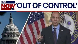 Jeffries talks affordability, Obamacare, and boat strike video release on Capitol Hill