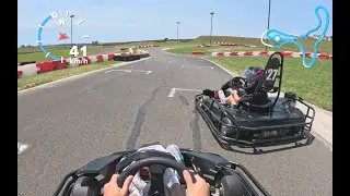 Last Lap Pressure | Go Karting Wheel-to-Wheel Battle