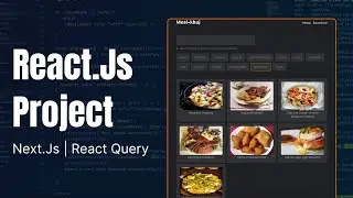 React.js Recipe App Project | Next.js | React Query