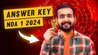 NDA 1 2024 Full Answer Key (Maths + GAT) || SSB GUIDE Defence Academy