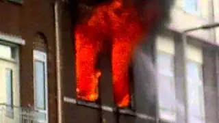Grote brand aan de Pretorialaan