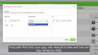 Infusionsoft Việt Nam_Configure A Field Timer
