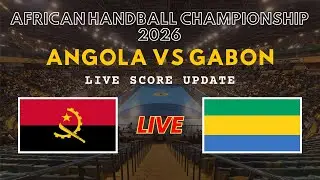 Angola vs Gabon Live Scores | African Men's Handball Championship 2026