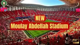 Rabat's New Moulay Abdellah Stadium from the outside | Morocco's modern football stadium 🏟️ 🇲🇦