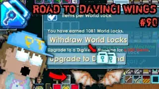 DAILY PROFIT GROWTOPIA🤑(Collecting tons wls + profit) Rto Davinci Wings #90 | Growtopia