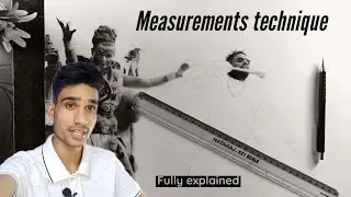 How to draw outline using measurement technique