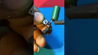 #shorts how to make 3.7 volt 12 volt boost converter without anu ic