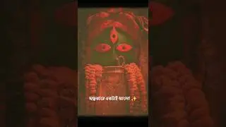 এক নামেই শান্তি&mdash;মা কালী 🙏💙✨ma kali status 🌺 ✨ #HealingMother #KalimaaShakti #DivineSupport