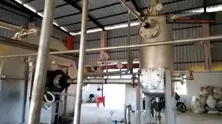 MSW plastic bags pyrolysis plant