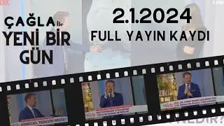 DOÇ.DR.AHMET İNANIR / 02.01.2024 ÇAĞLA ŞIKEL İLE YENİ BİR GÜN FULL YAYIN KAYDI