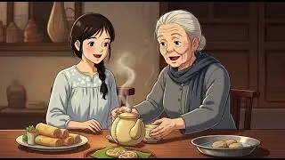 &ldquo;A Quiet Rainy Day in the Kitchen 🌧️| A Peaceful Animated Story | Soft Ghibli-Inspired Tale&rdquo;