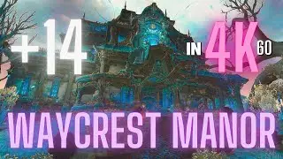 +14 Waycrest Manor Mythic Plus Dungeon | FORTIFIED INCORPOREAL SANGUINE | Protection Paladin