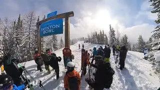 Taynton Bowl Powder Day - Panorama Mountain Resort March 1, 2024