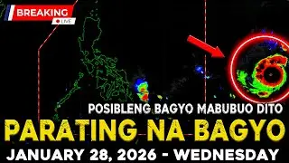 JANUARY 28 2026 | BAGYONG BASYANG POSIBLENG MABUO NEXT WEEK, ITO ANG MGA LUGAR NA DADAANAN!
