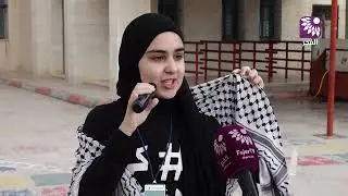 النشاط الصباحي والاذاعة المدرسية في مدرسة بنات فرعون الثانوية