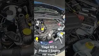 Tata Tiago BS-6 Phase 2 engine rev sound.
