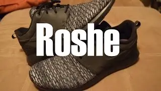 NIKE ROSHE ONE PREMIUM FLYKNIT BLACK REVIEW & ON FOOT