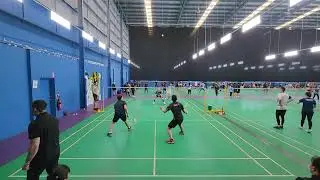 Chibi Titans vs MBADX The One And Only's (MD2) - Badminton Veterans 2024 (Heidelberg)