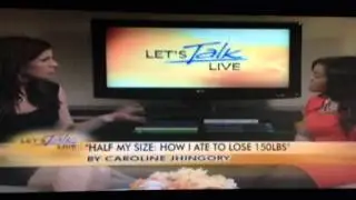 Weight Loss Expert and Author Caroline Jhingory on ABC's Let's Talk Live