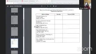 Boards of Estimate and Apportionment & Contract and Supply