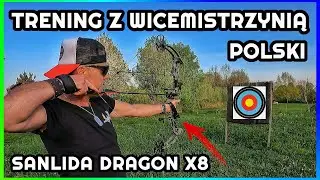 Dobry i Tani  Łuk Bloczkowy na Początek  I Sanlida Dragon X8 I Trening z Wicemistrzynią  Polski !!
